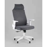 Кресло офисное TopChairs 2512 серый