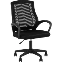 Кресло офисное TopChairs 2567 чёрный