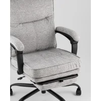 Кресло офисное TopChairs 6078A светло-серый