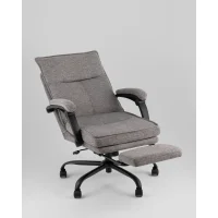 Кресло офисное TopChairs 6078A тёмно-серый