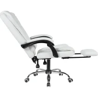 Кресло руководителя TopChairs President NEW белое