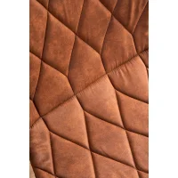 Стул HALMAR K237 коричневый/черный