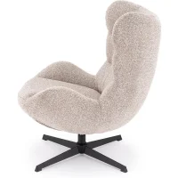 Кресло HALMAR JACKIE темно-бежевый/черный