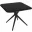 Пластиковый стол Sheffilton SHT-TU30/TT30 83/83 черный