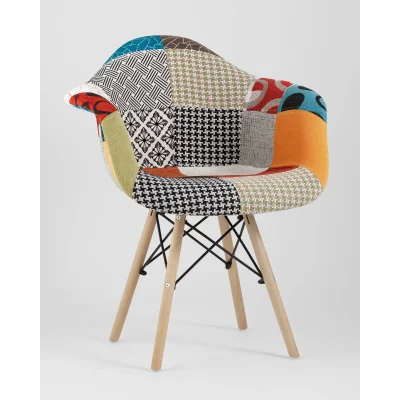 Кресло Eames DSW пэчворк — фото 2