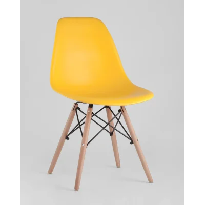 Стул Eames DSW желтый — фото 2