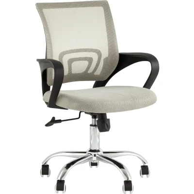 Кресло офисное TopChairs Simple New серый
