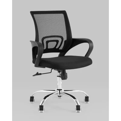 Кресло офисное TopChairs Simple New черный — фото 2