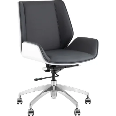 Кресло офисное TopChairs Crown SN серо-голубой