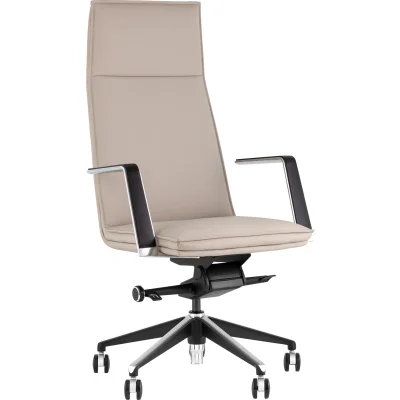Кресло руководителя TopChairs Arrow светло-серый