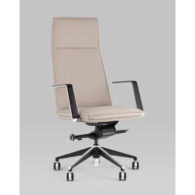 Кресло руководителя TopChairs Arrow светло-серый — фото 2