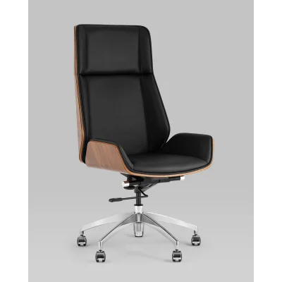 Кресло руководителя TopChairs Crown SN черный — фото 2