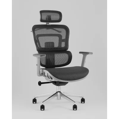 Кресло офисное TopChairs Techno Professional серый — фото 2