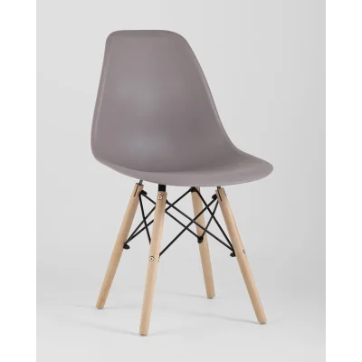 Стул Eames Style DSW темно-серый x4 (разборный каркас) — фото 2