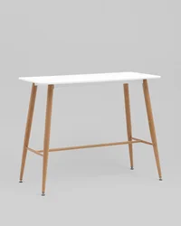 Стол барный Eames NEW DSW 120*60*106 белый — фото 2
