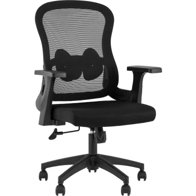 Кресло офисное TopChairs Petal черный