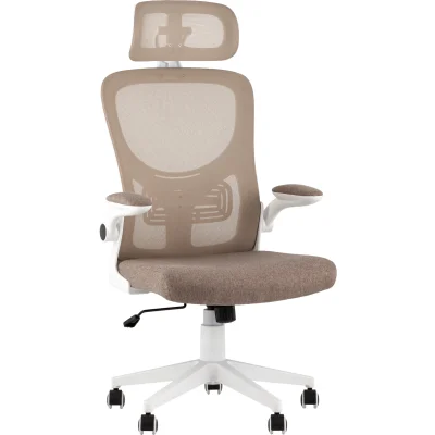 Кресло офисное TopChairs Airone бежевый ткань