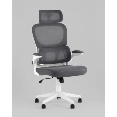 Кресло офисное TopChairs Airone Expert серый — фото 2