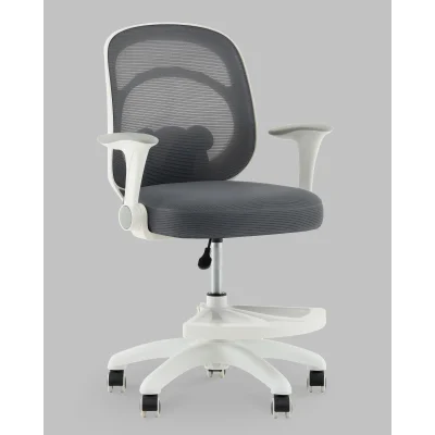 Кресло TopChairs Panda серый — фото 2