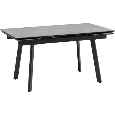 Стол Тайл 140-200/85/75 столешница керамика Larka Grey