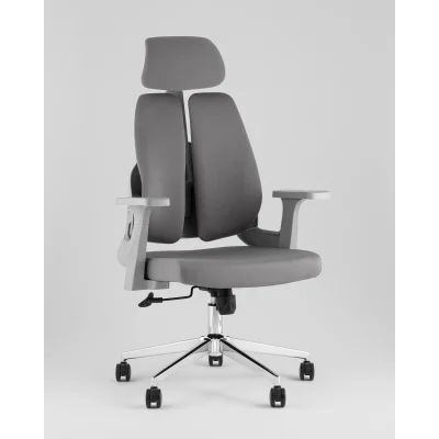 Кресло офисное TopChairs Kineo серый — фото 2