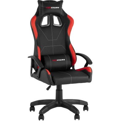 Кресло спортивное TopChairs Wyvern черно-красный