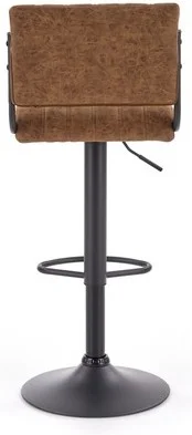 Стул барный HALMAR H88 коричневый/черный — фото 2