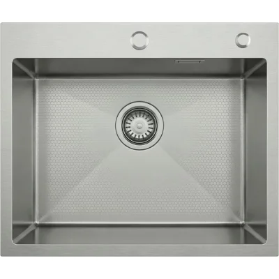 Кухонная мойка из нержавейки BLANTEK LS-5848H Honeycomb
