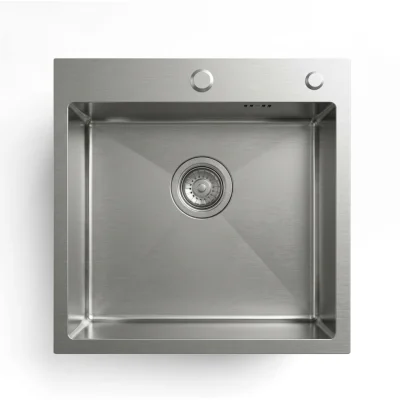 Кухонная мойка из нержавейки BLANTEK FS-5050S Brushed ECO