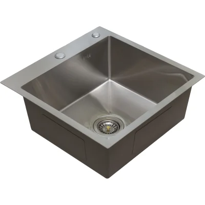Кухонная мойка из нержавейки BLANTEK FS-5050S Brushed ECO — фото 2