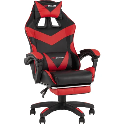 Кресло спортивное TopChairs MG-7019 черно-красный