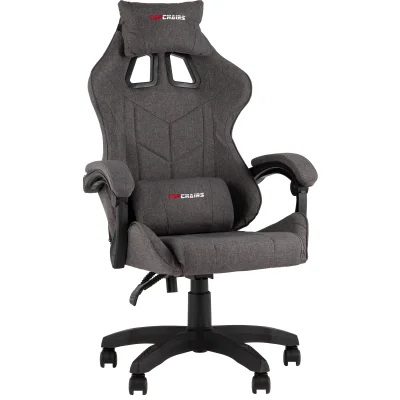 Кресло спортивное TopChairs MG-7036 ткань серый