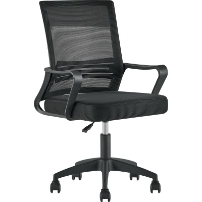 Кресло офисное TopChairs Simplex New черный — фото 2