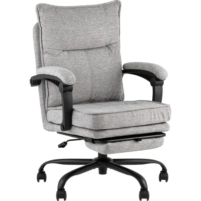 Кресло офисное TopChairs 6078A светло-серый
