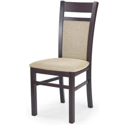 Стул HALMAR GERARD 2 темный орех/TORENT BEIGE