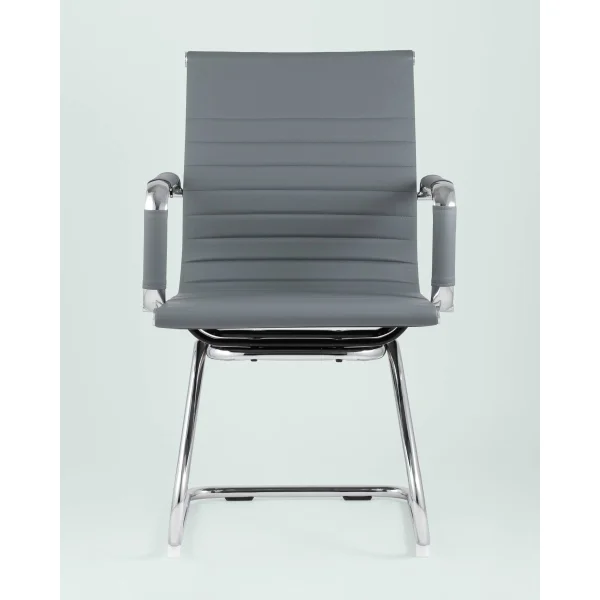 Кресло для посетителей TopChairs Visit серое