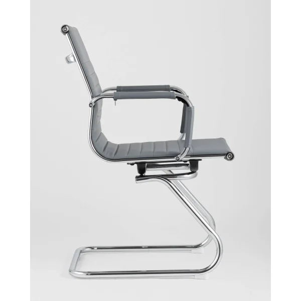 Кресло для посетителей TopChairs Visit серое