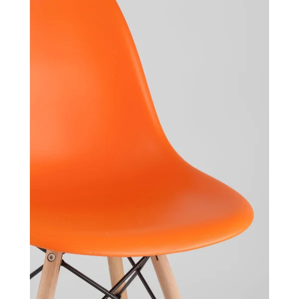 Стул Eames DSW оранжевый