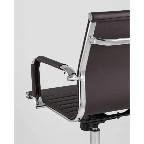 Кресло офисное TopChairs City S коричневое