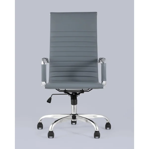 Кресло руководителя TopChairs City серый