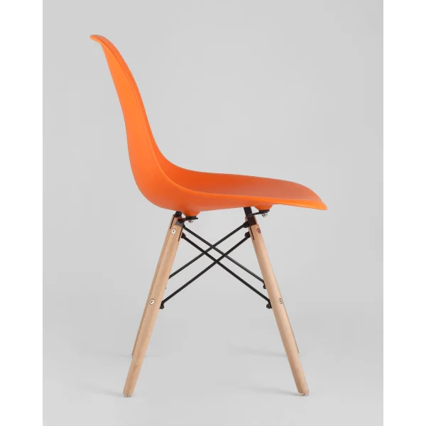 Стул Eames DSW оранжевый x4