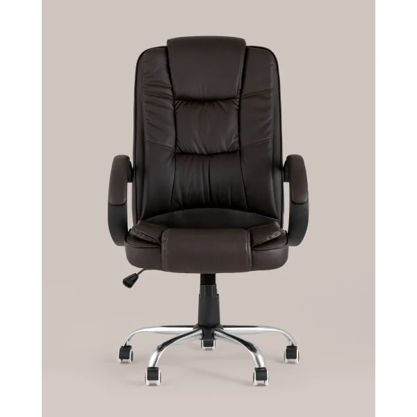 Кресло руководителя TopChairs Atlant коричневое