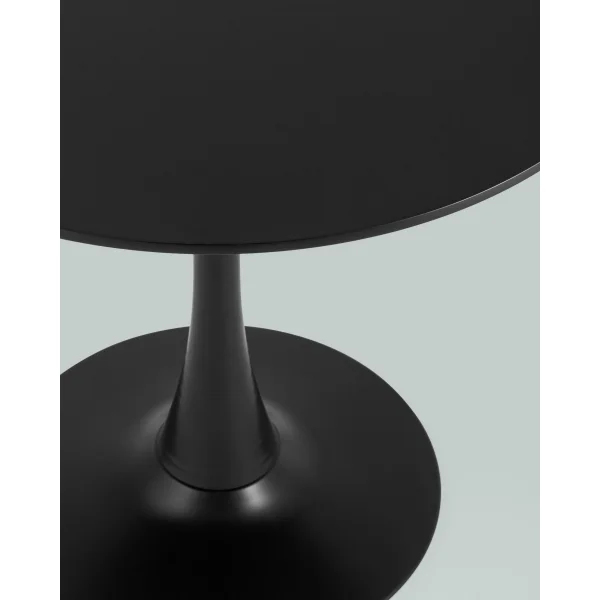 Стол Tulip D80 черный