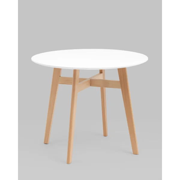 Стол обеденный Target Circle 90*90 белый