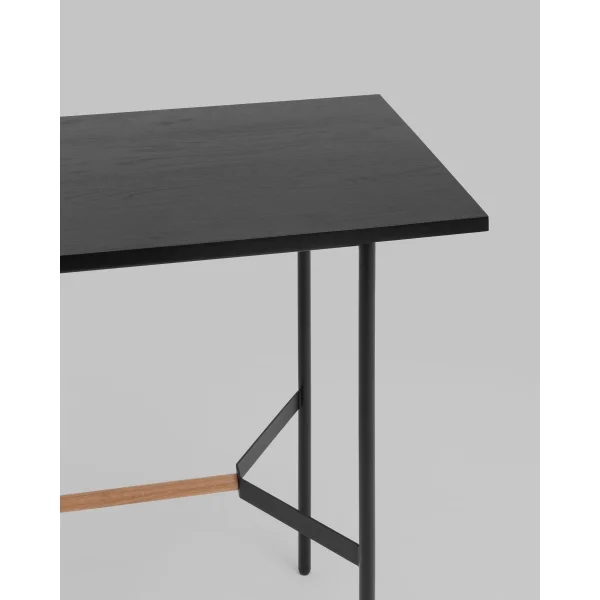 Стол барный Knobb 120*60 черный