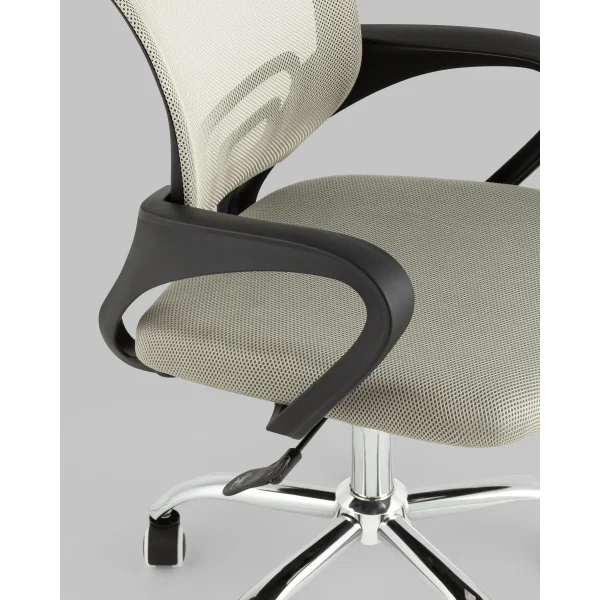 Кресло офисное TopChairs Simple New серый