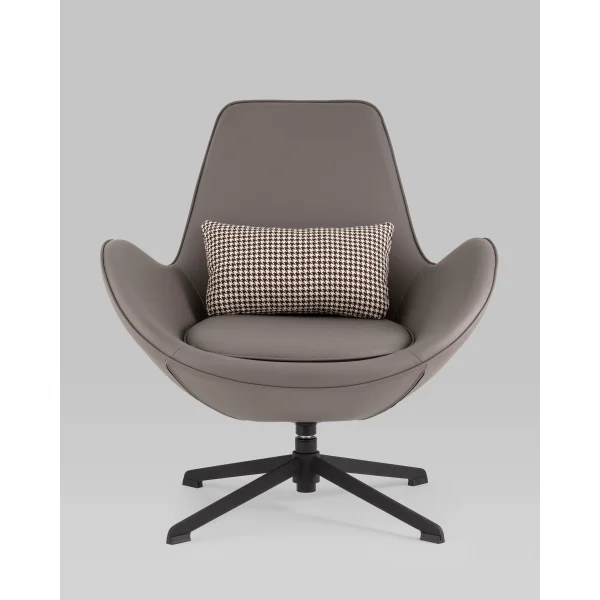 Кресло TopChairs Ostra серый