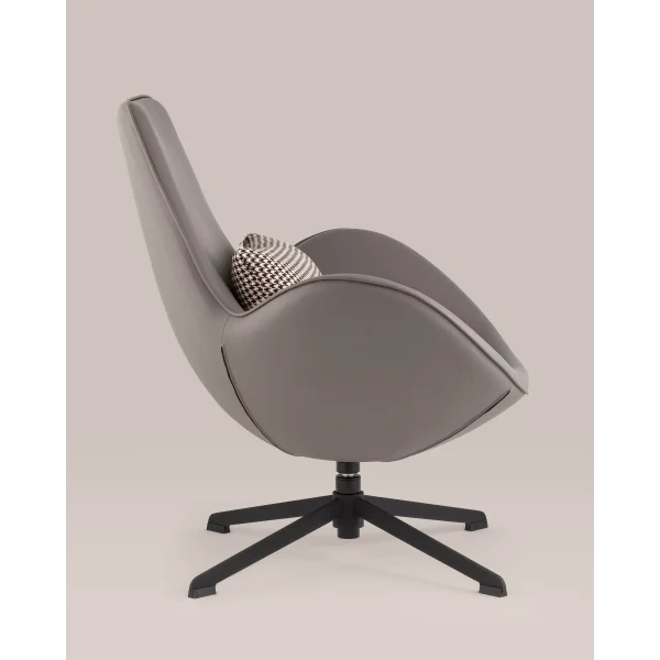 Кресло TopChairs Ostra серый