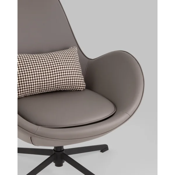Кресло TopChairs Ostra серый