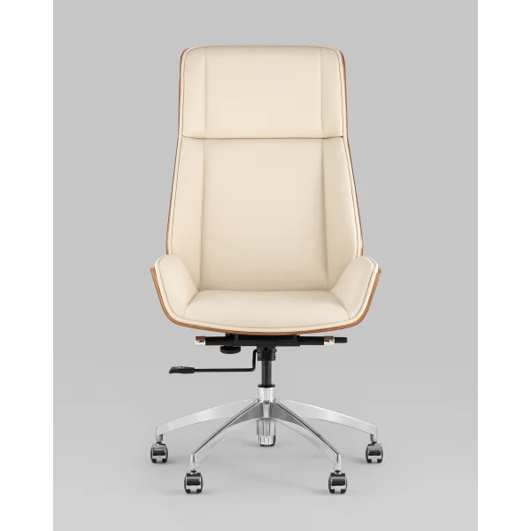 Кресло руководителя TopChairs Crown SN бежевый